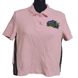 Lacoste Pink Short Sleeve Polo Shirt